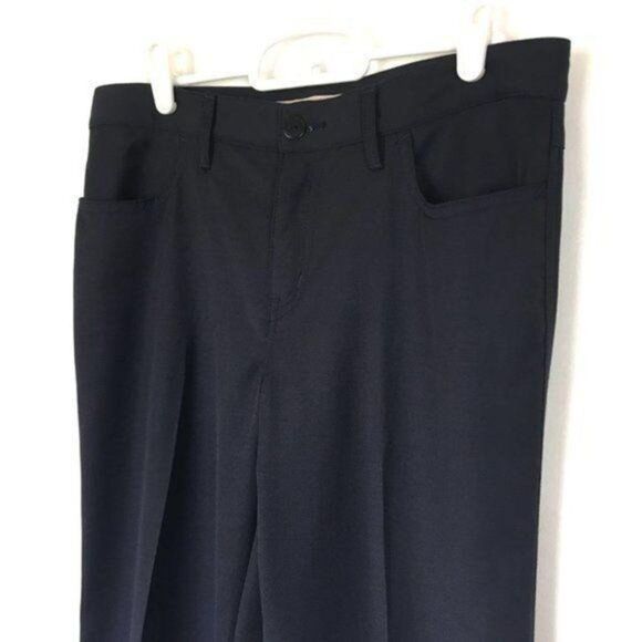 See by Chloe Pants Women's Size 10 Measures 29x30.5 9.25in Rise Gray Wool - Picture 6 of 10